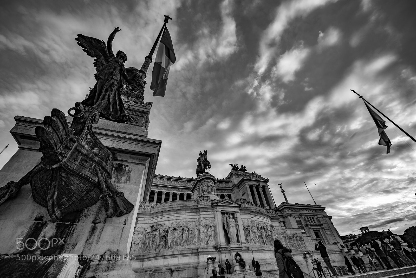 Nikon D800E sample photo. Rome in black and photography