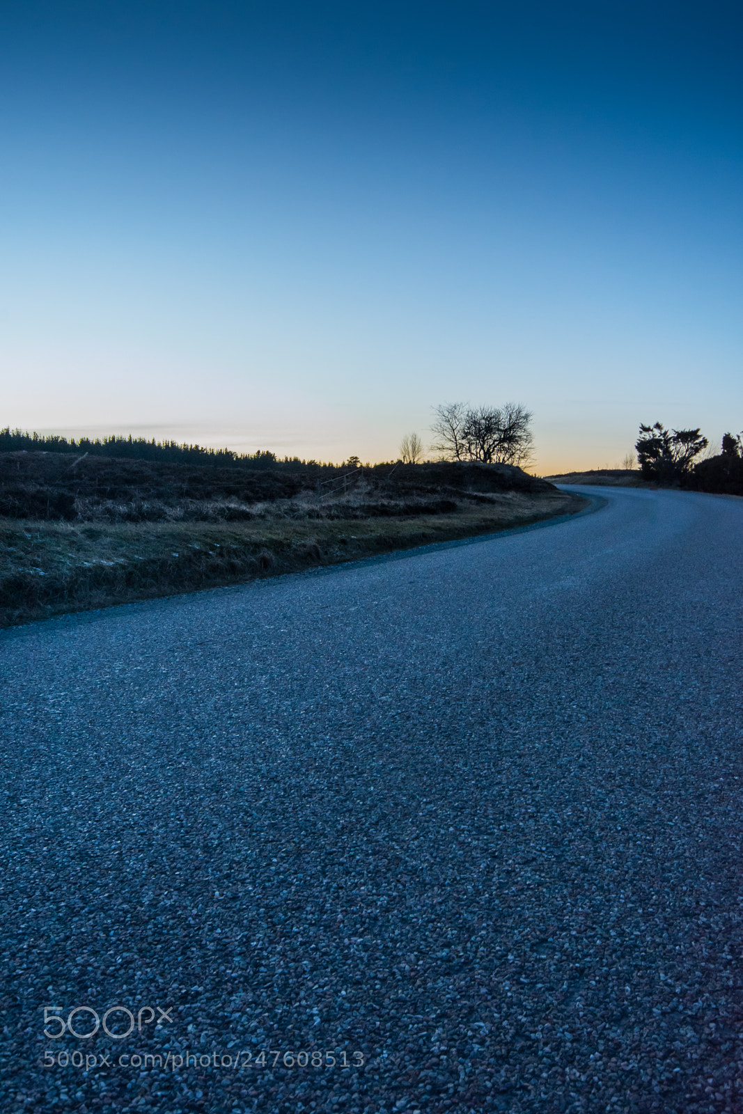 Nikon D7200 sample photo. Road into sunset photography