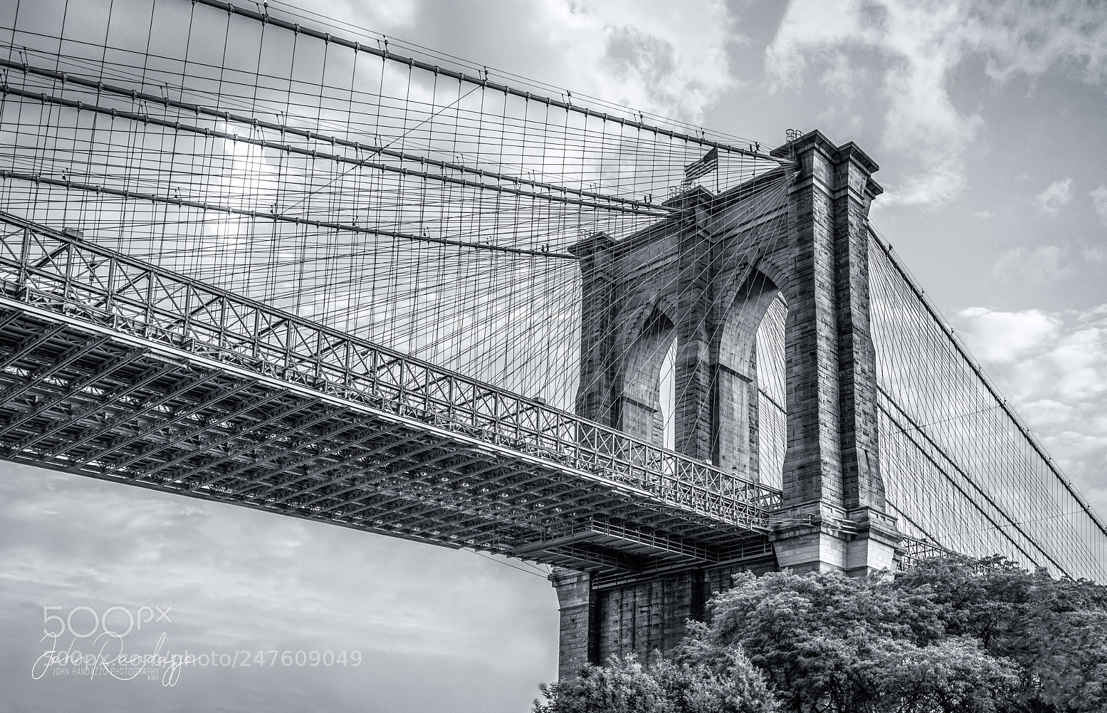 Nikon D810 sample photo. Brooklyn bridge photography