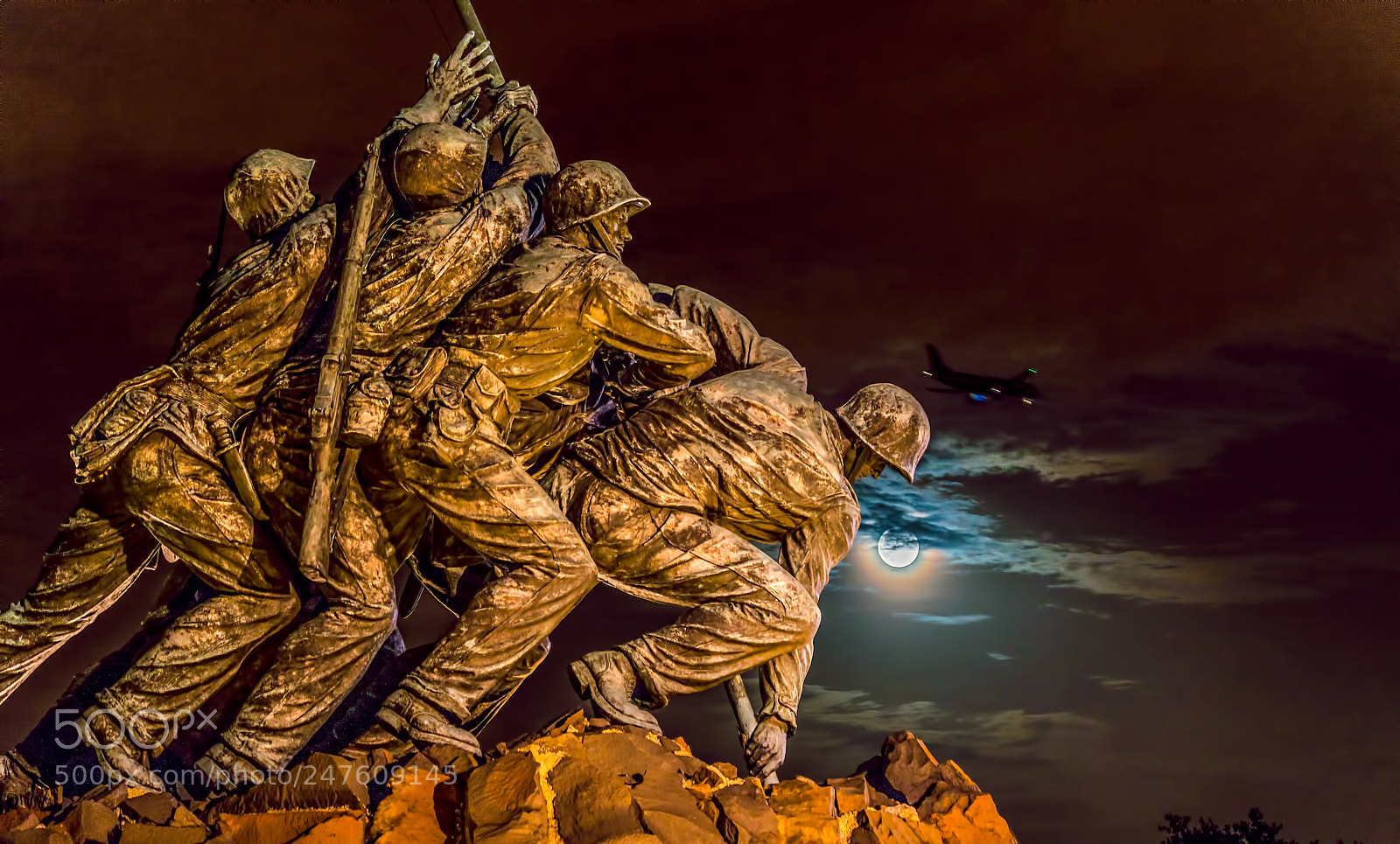 Nikon D800 sample photo. Full moon photography