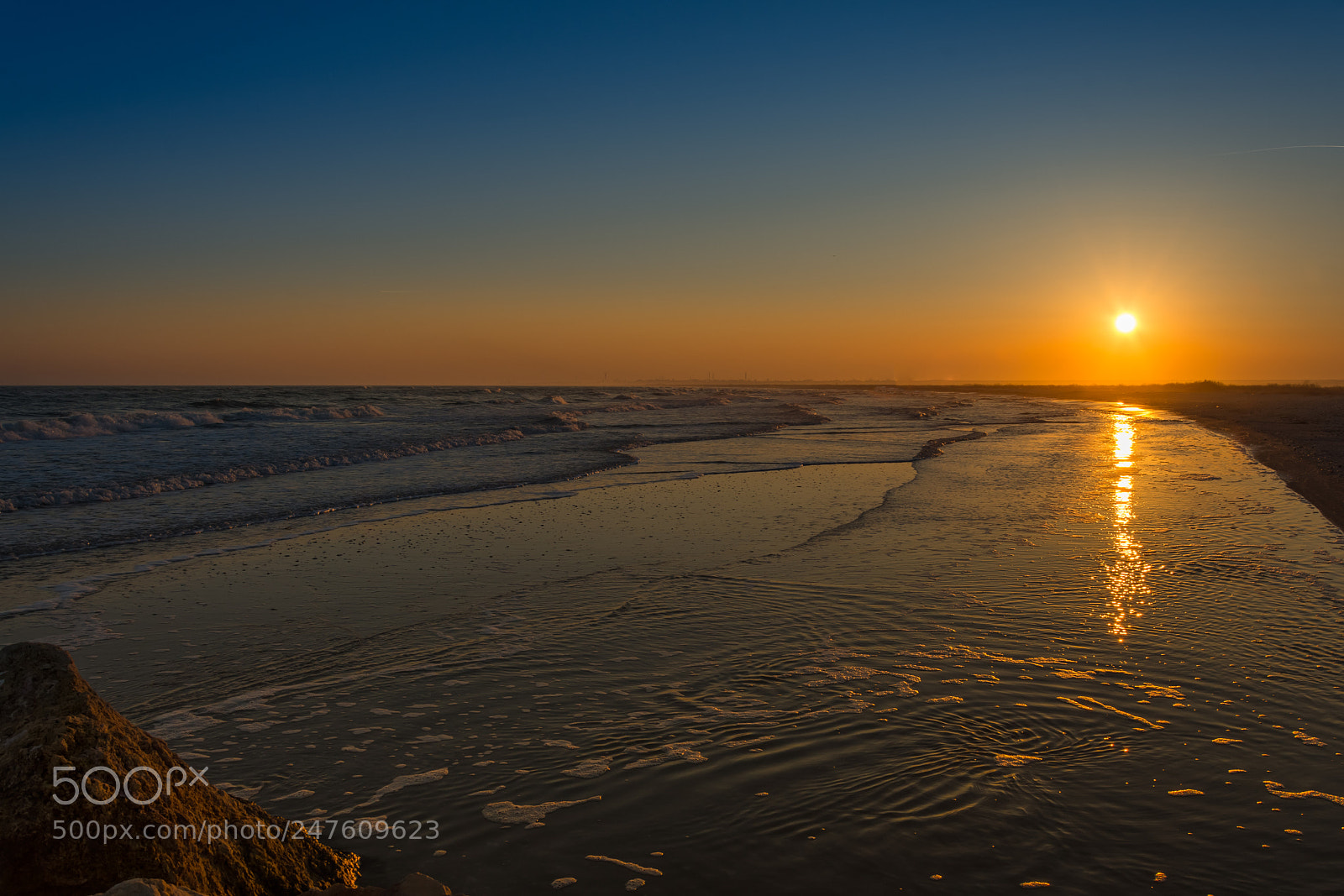Nikon D7200 sample photo. Sunset on the black photography