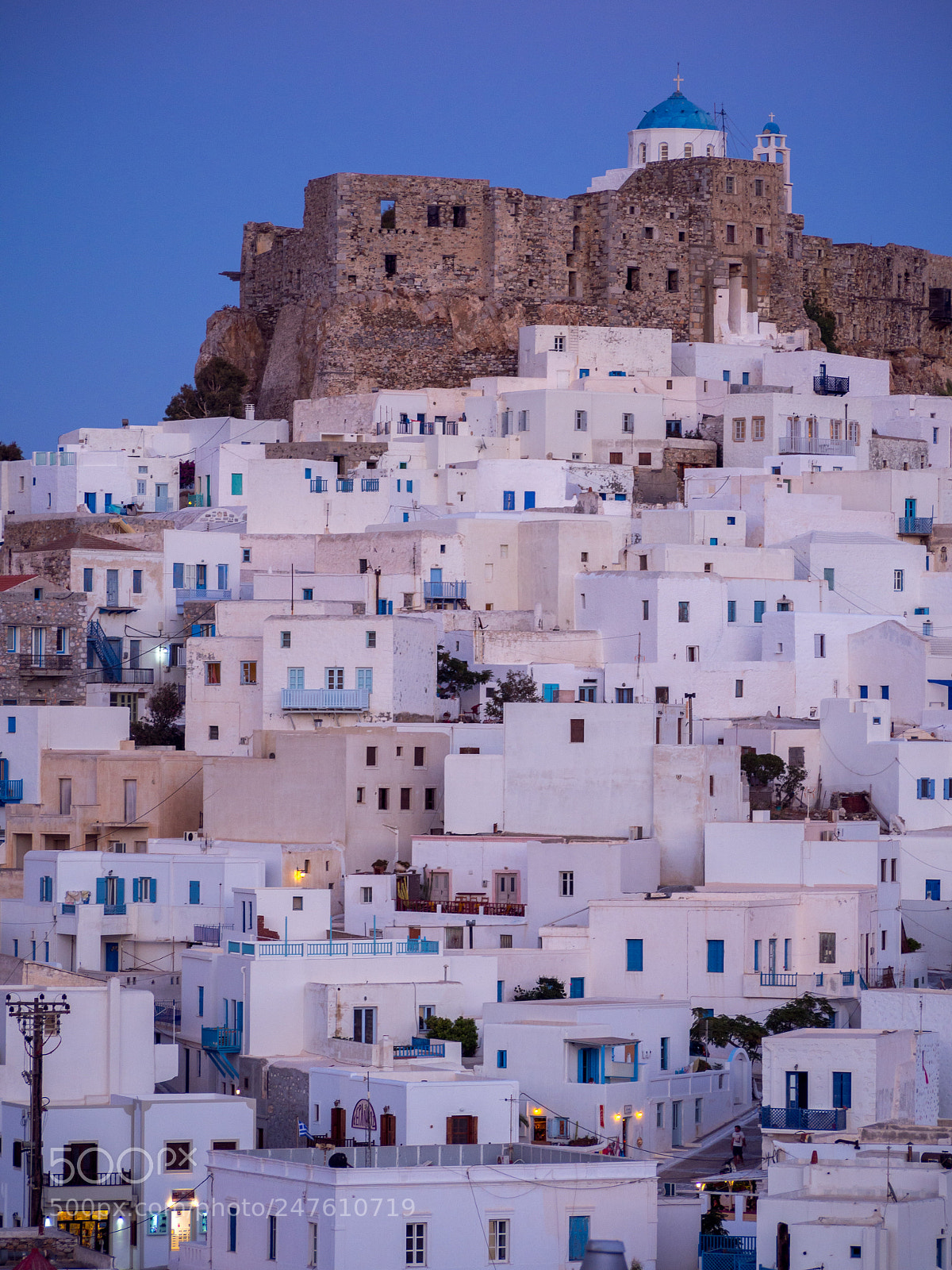 Olympus OM-D E-M10 sample photo. After sunset in astypalaia photography