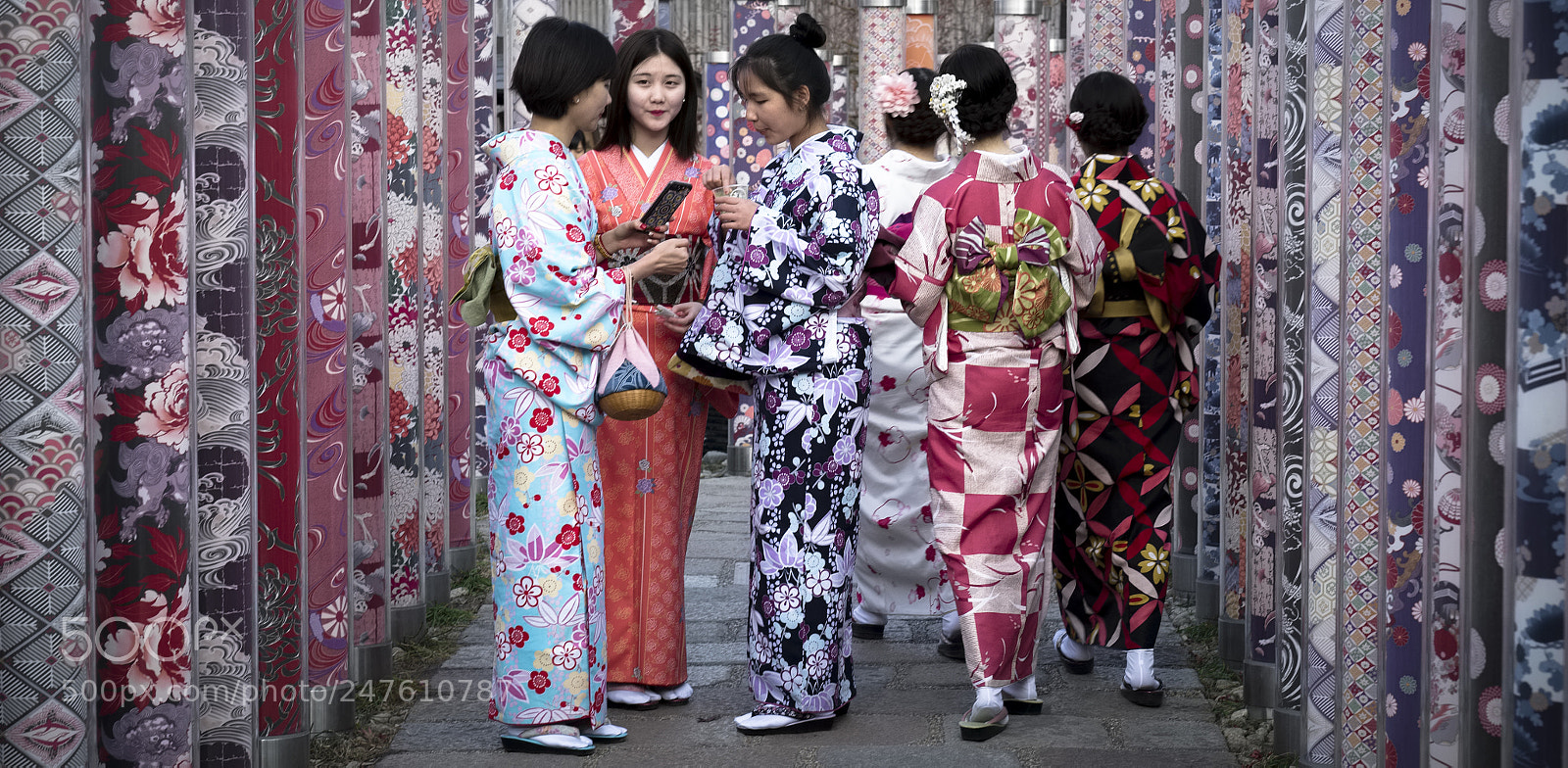 Fujifilm X-T1 sample photo. Kimonos photography