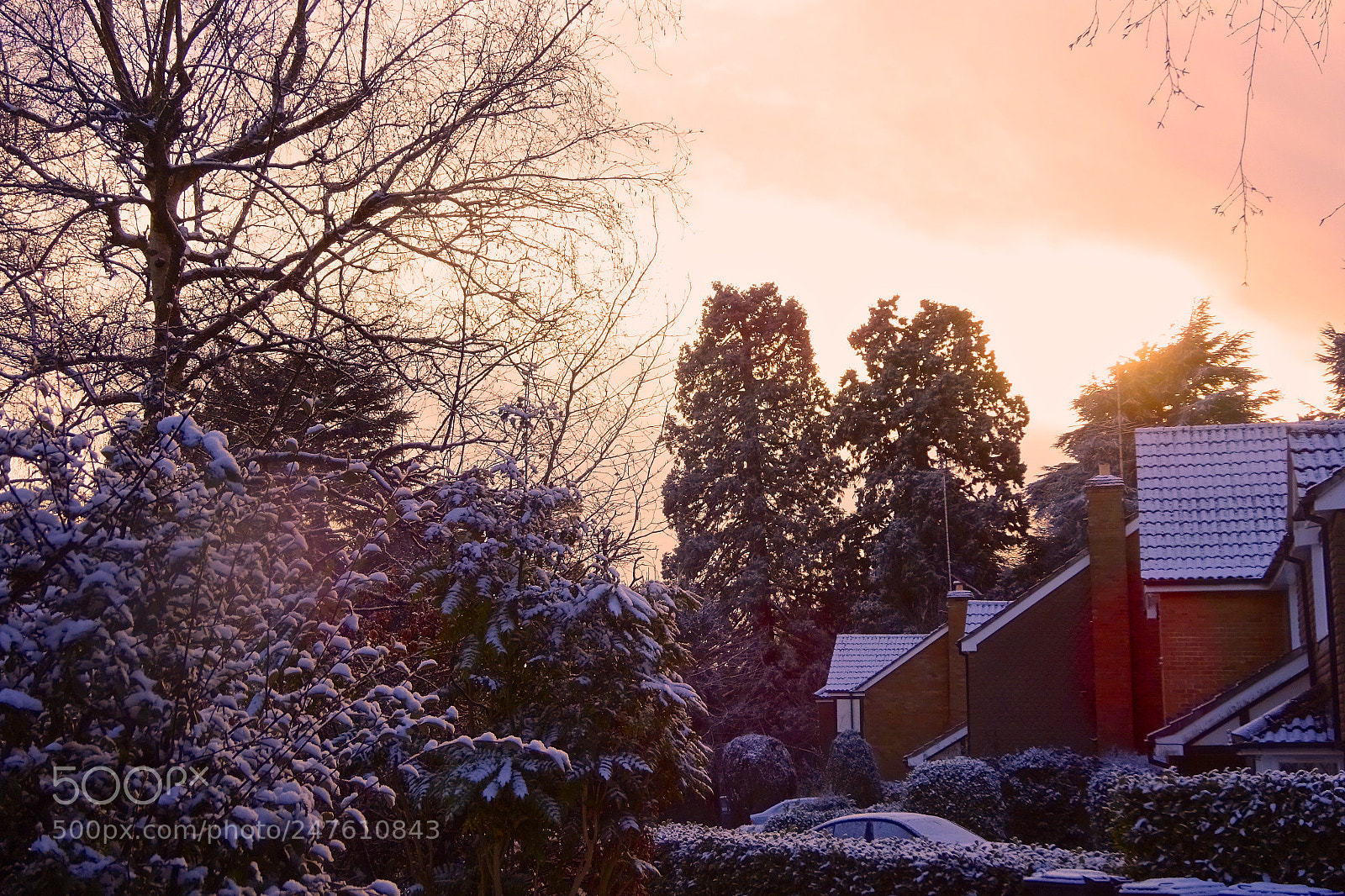Sony Cyber-shot DSC-WX350 sample photo. A snowy evening photography