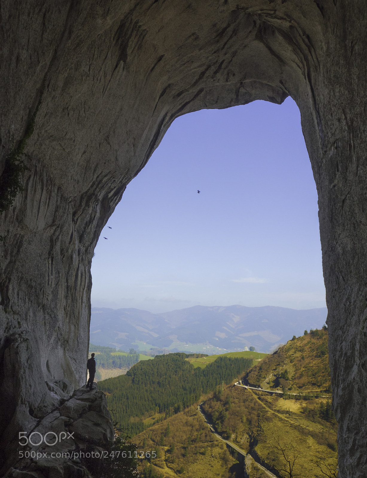 Olympus OM-D E-M5 II sample photo. Aitzulo cave photography