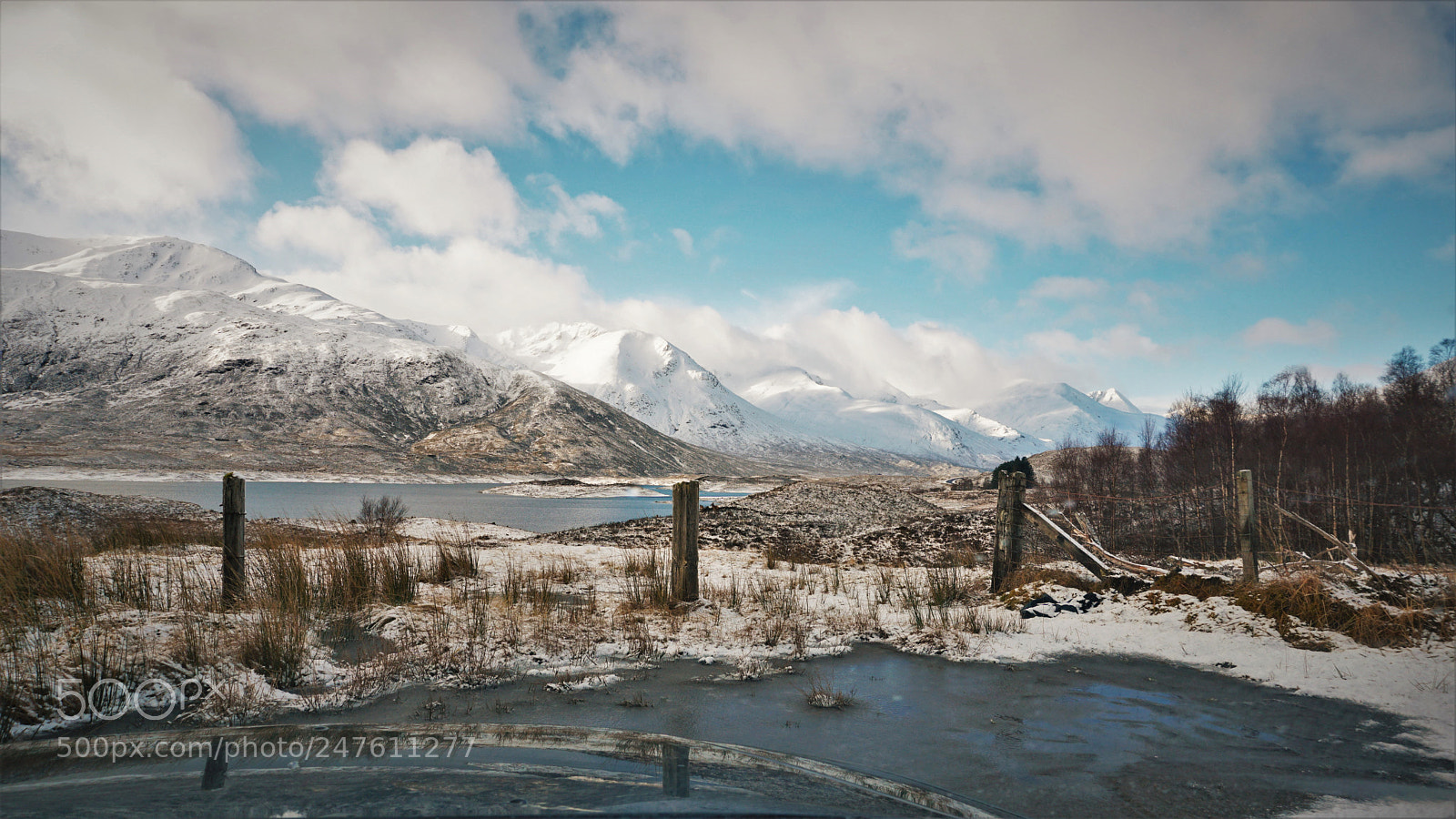 Sony a6300 sample photo. Loch cluanie photography