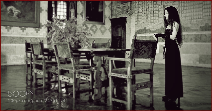 Nikon D700 sample photo. E.a.poe digital gothic art......ligeia photography