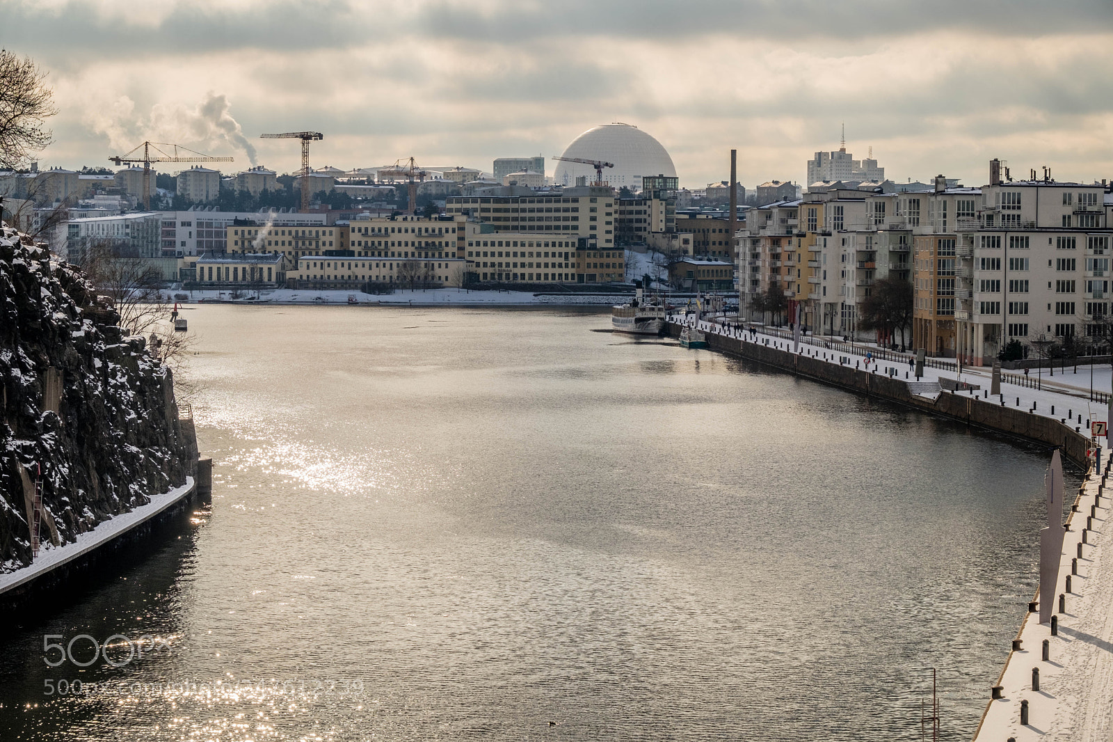 Fujifilm X-E3 sample photo. Hammarby sj stad from photography
