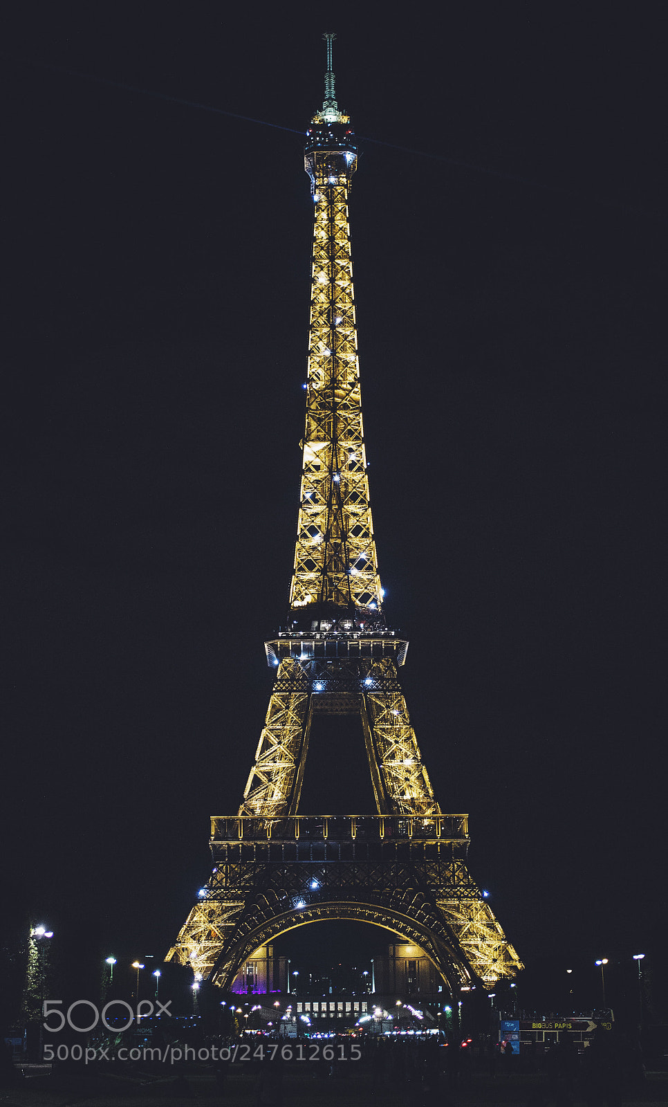 Canon EOS 60D sample photo. Tour eiffel by night photography