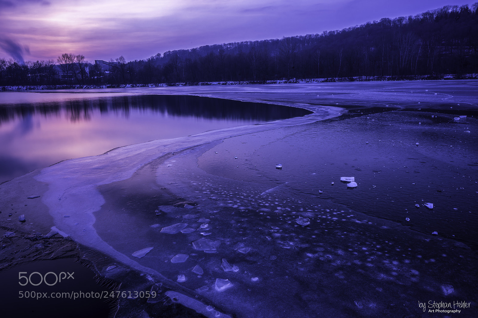 Sony a99 II sample photo. Ice lake photography