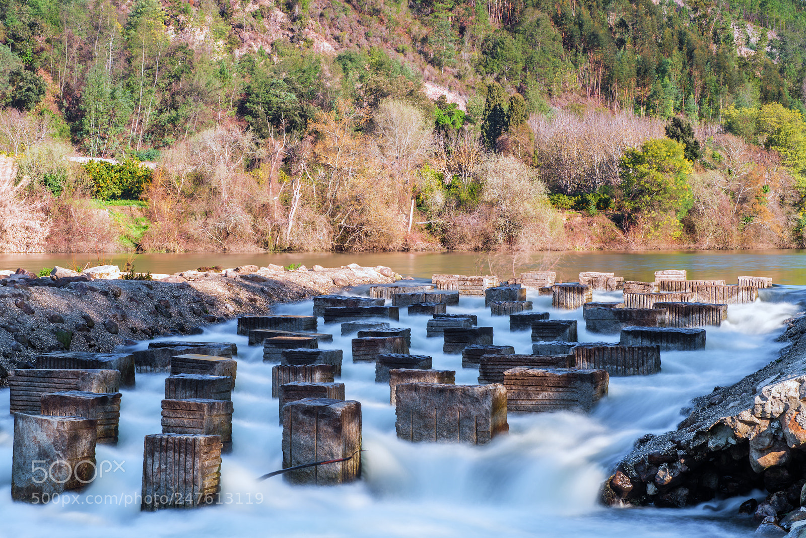 Nikon D600 sample photo. River climb for fish photography