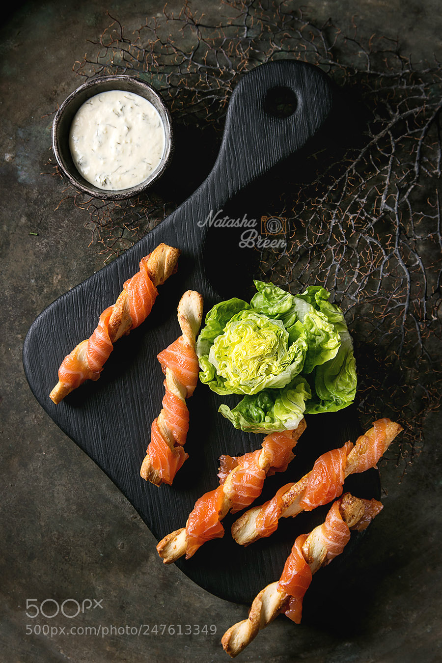 Canon EOS 700D (EOS Rebel T5i / EOS Kiss X7i) sample photo. Appetizer with smoked salmon photography