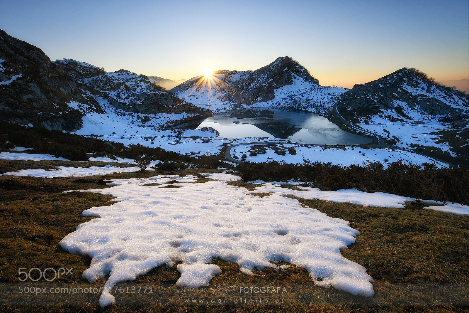Nikon D500 sample photo. Sunny cold lake (enol) photography