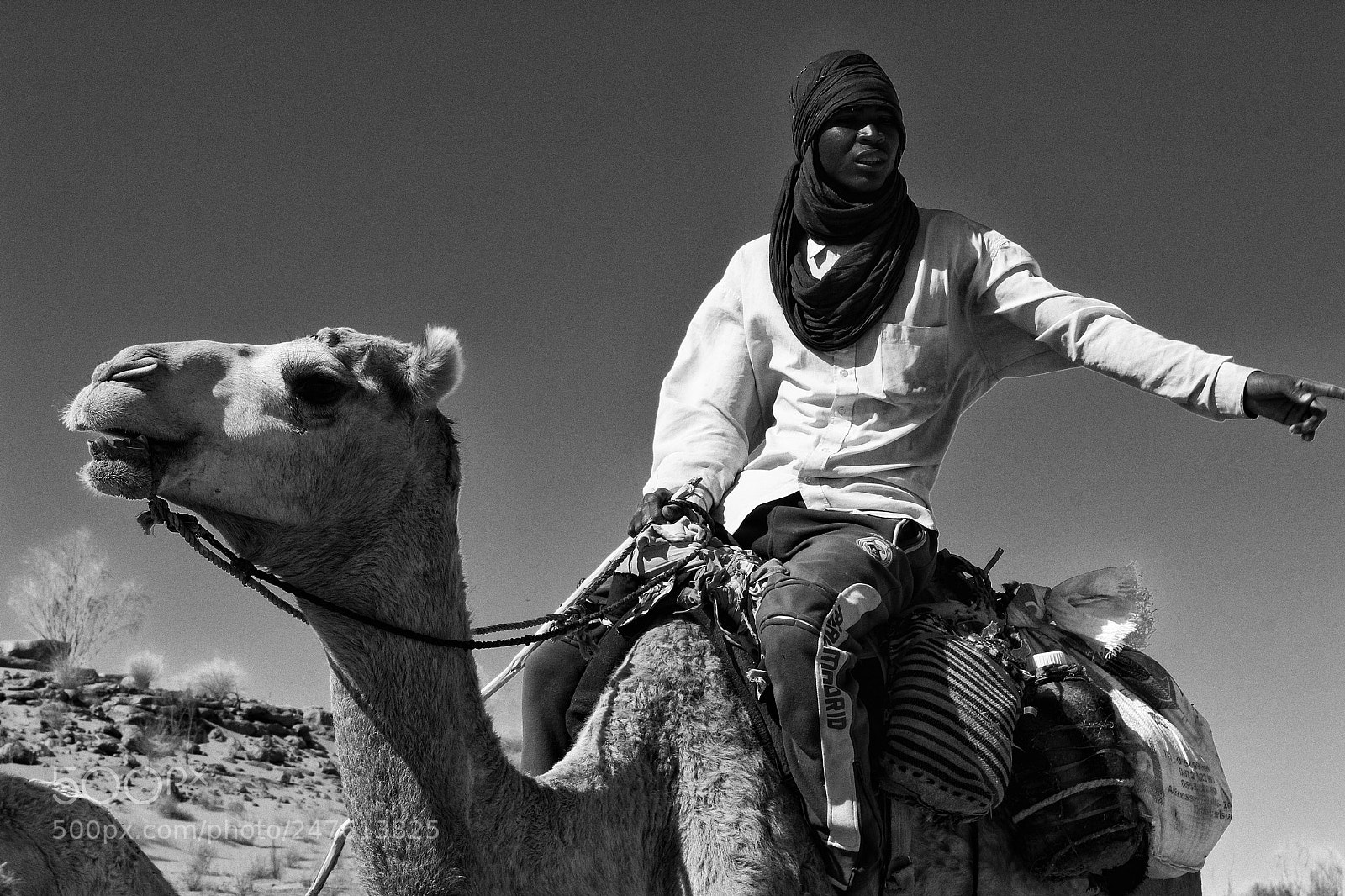 Canon EOS 700D (EOS Rebel T5i / EOS Kiss X7i) sample photo. B w young tuareg photography