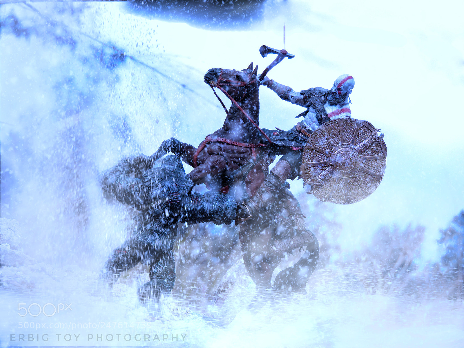 Sony Cyber-shot DSC-H300 sample photo. Beast fight photography