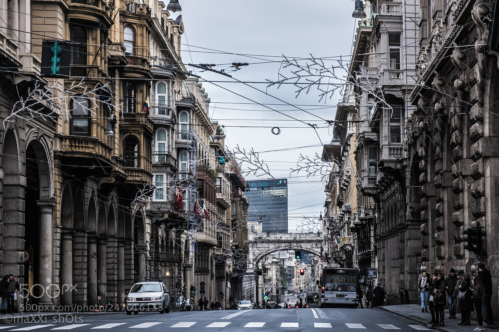 Fujifilm X-T20 sample photo. Street of genova photography