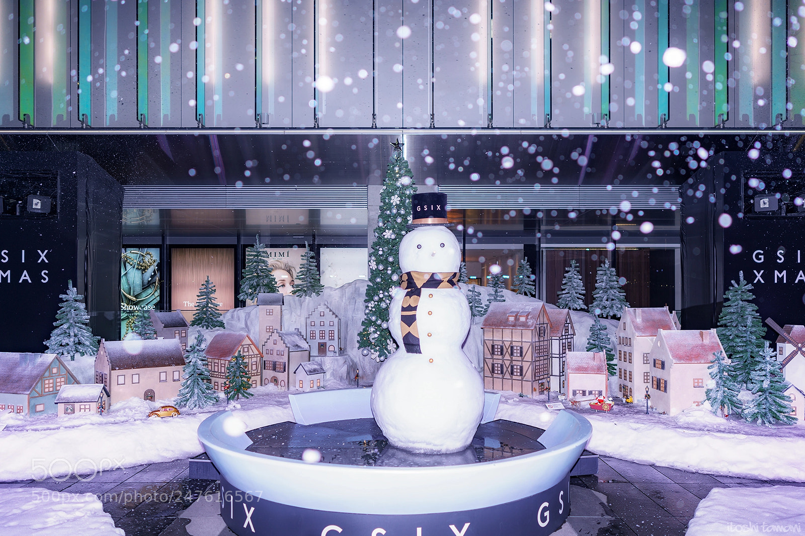 Sony a7R II sample photo. Snow dome city photography