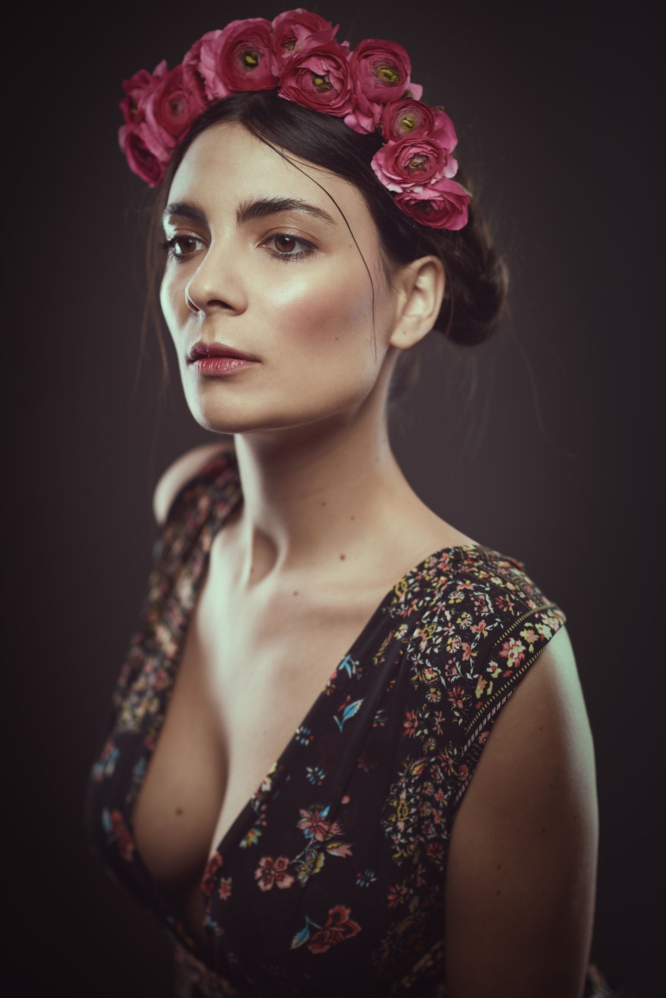 Nikon D800 + Nikon AF-S Nikkor 85mm F1.8G sample photo. Linda macri - frida kahalo style photography