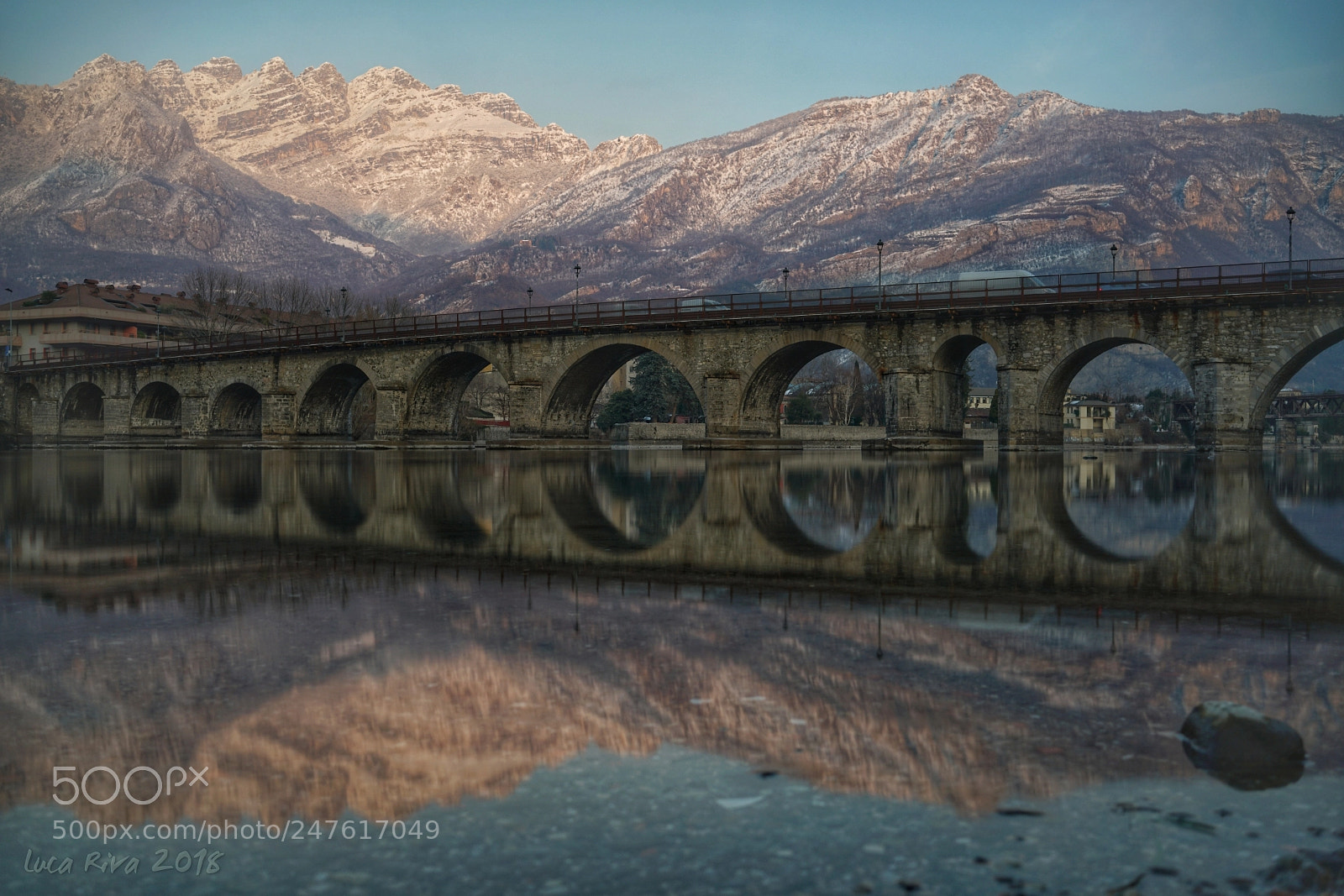 Sony a7R II sample photo. Ponte vecchio di lecco photography