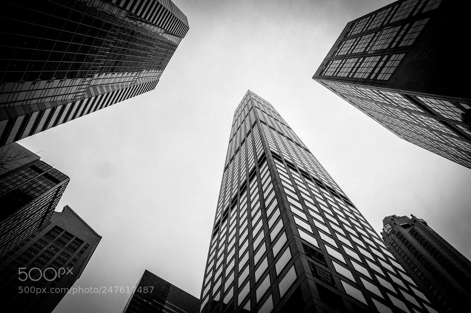 Nikon D90 sample photo. Skyscrapers photography