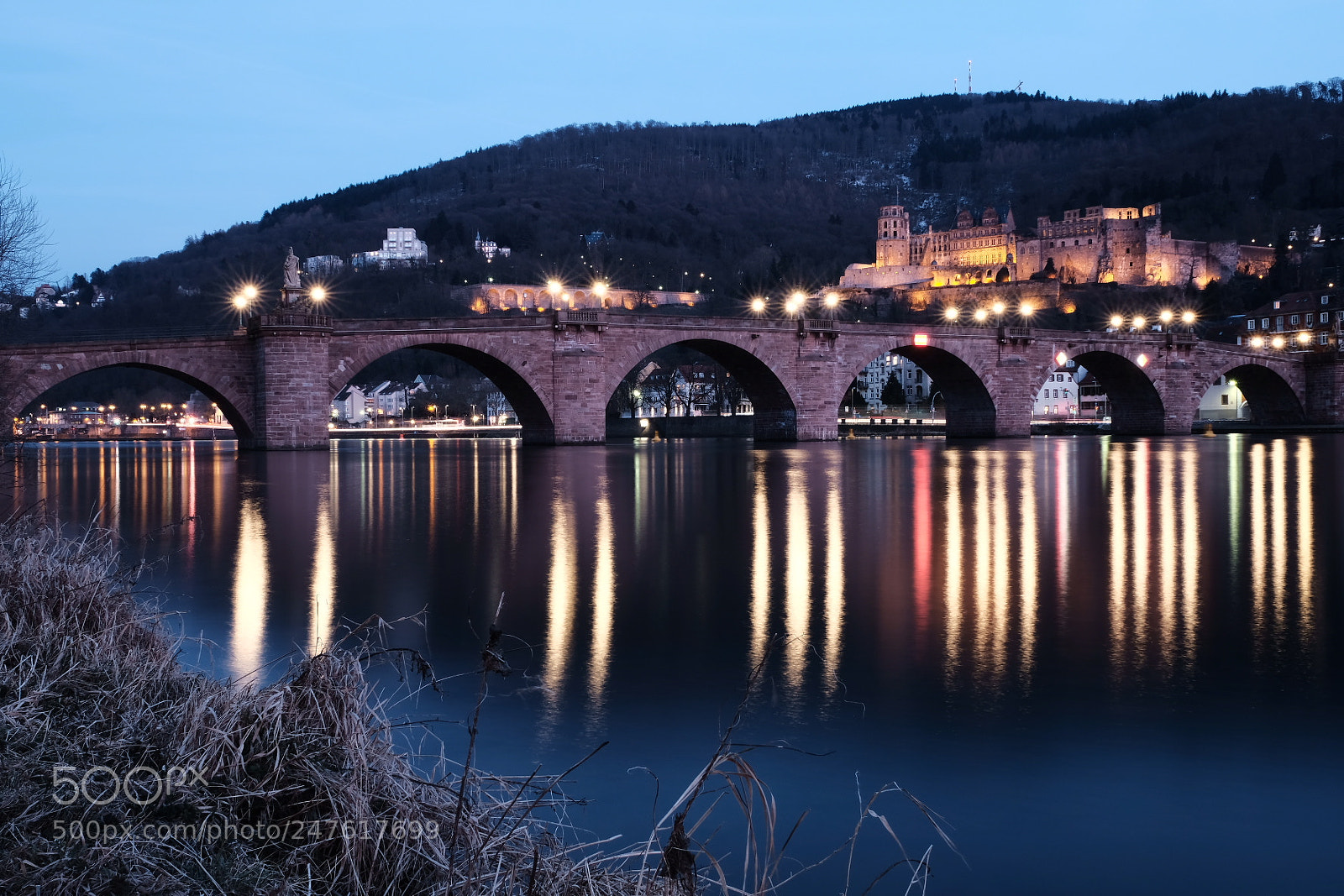 Fujifilm X-T2 sample photo. Alte neckarbrücke heidelberg photography