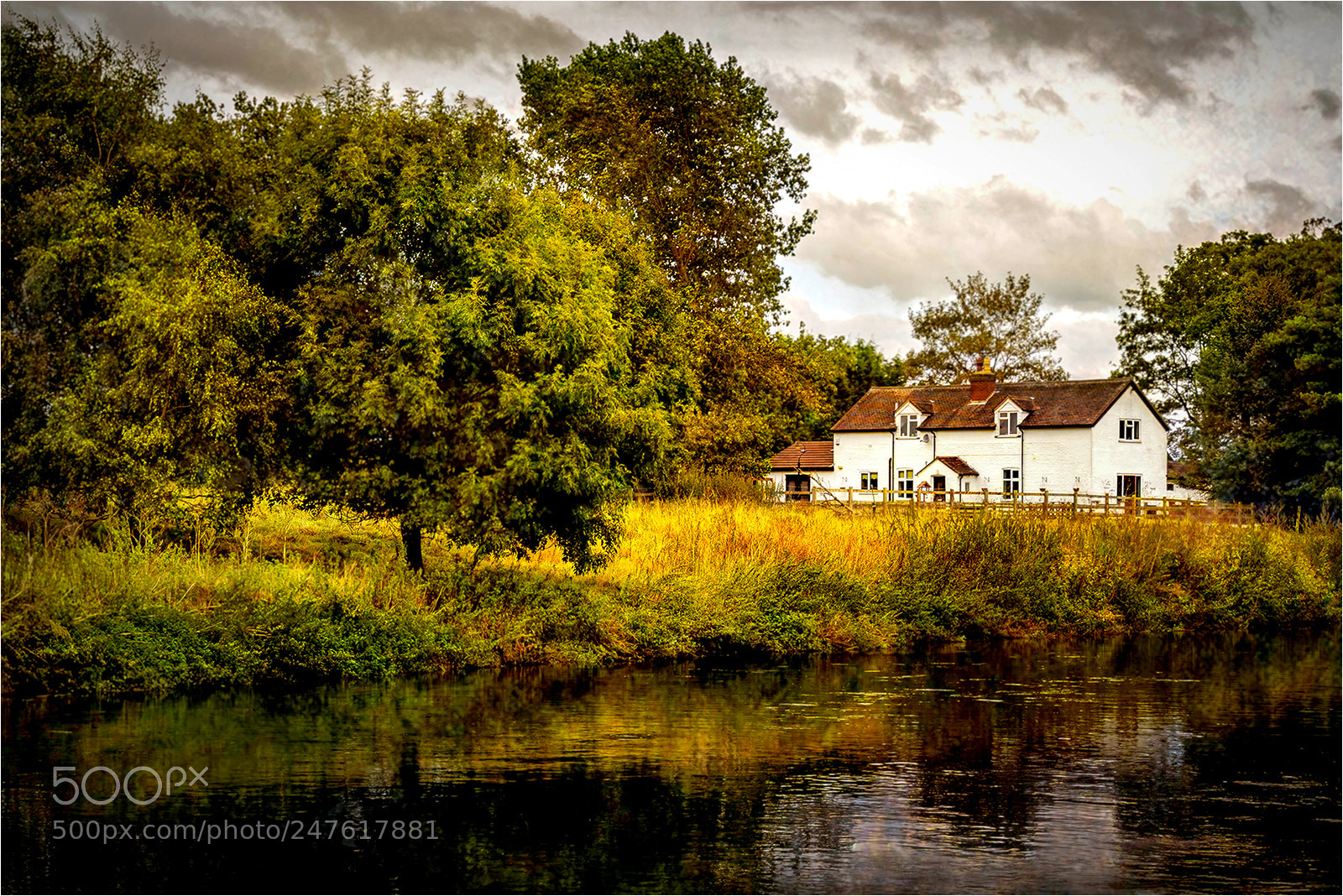 Nikon D610 sample photo. Cottage on the tame photography