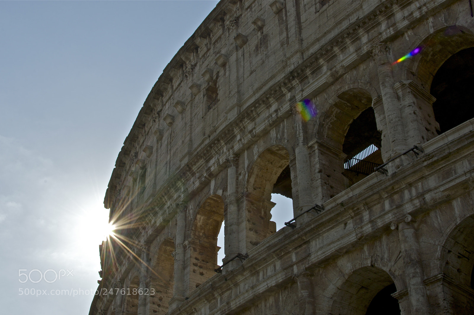 Nikon D3200 sample photo. Coliseo romano photography