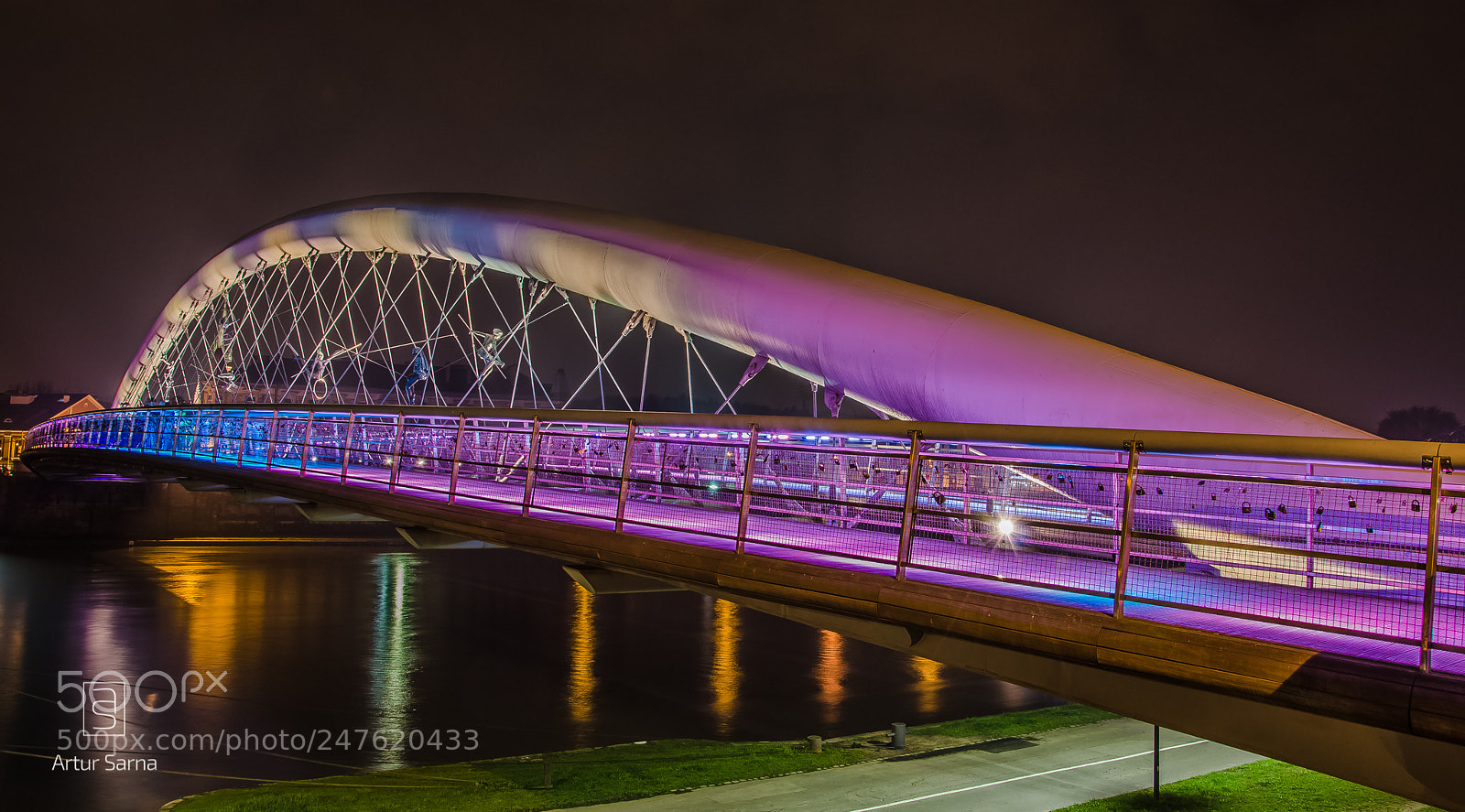 Nikon D5100 sample photo. Father bernatka's footbridge photography