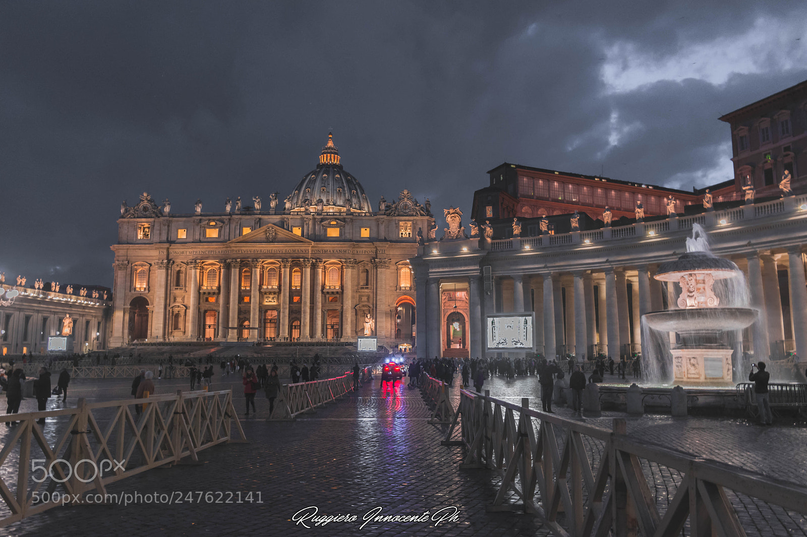Nikon D7100 sample photo. Vatican cloude storm photography