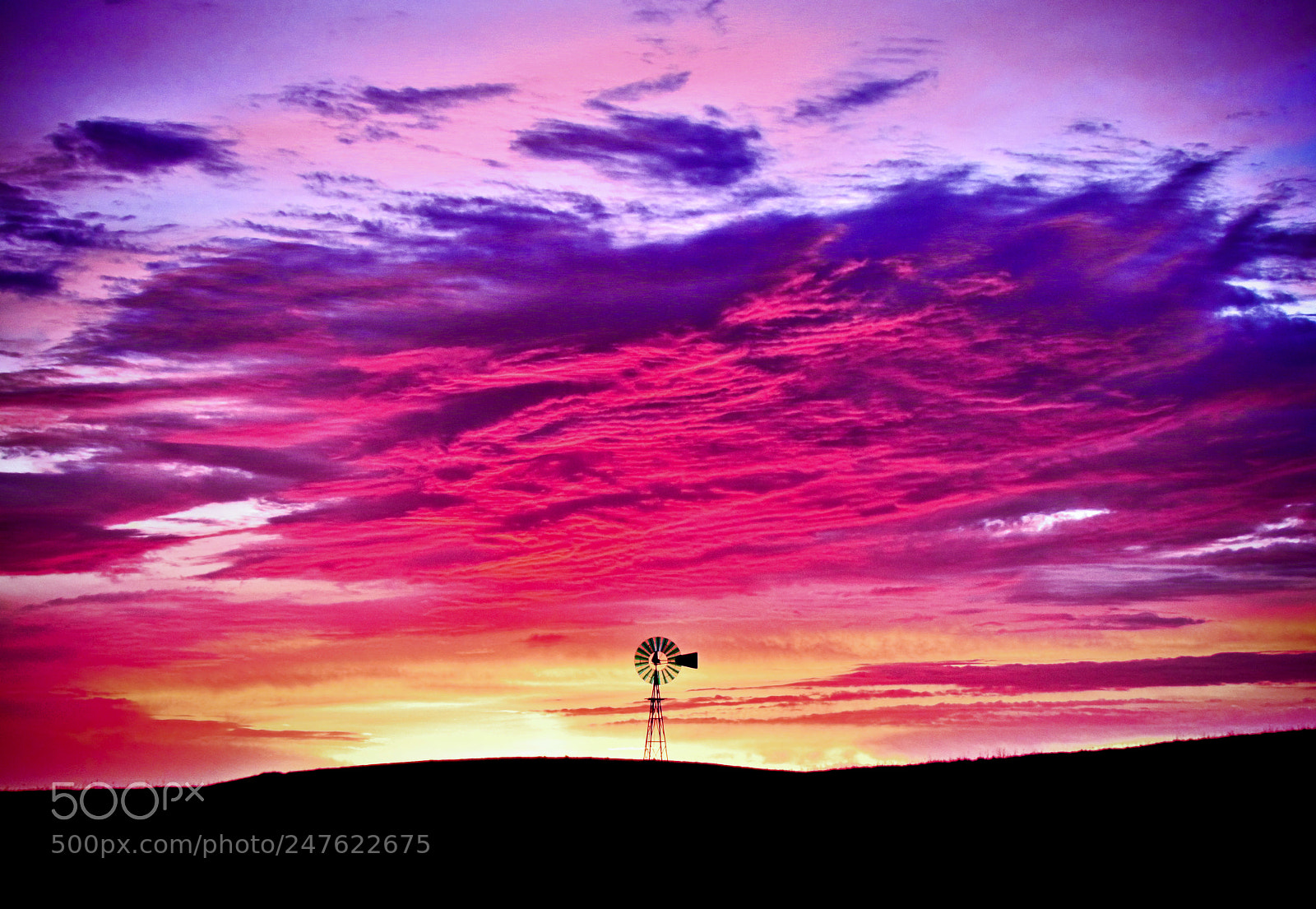 Canon PowerShot SX30 IS sample photo. Sunrise at the windmill photography