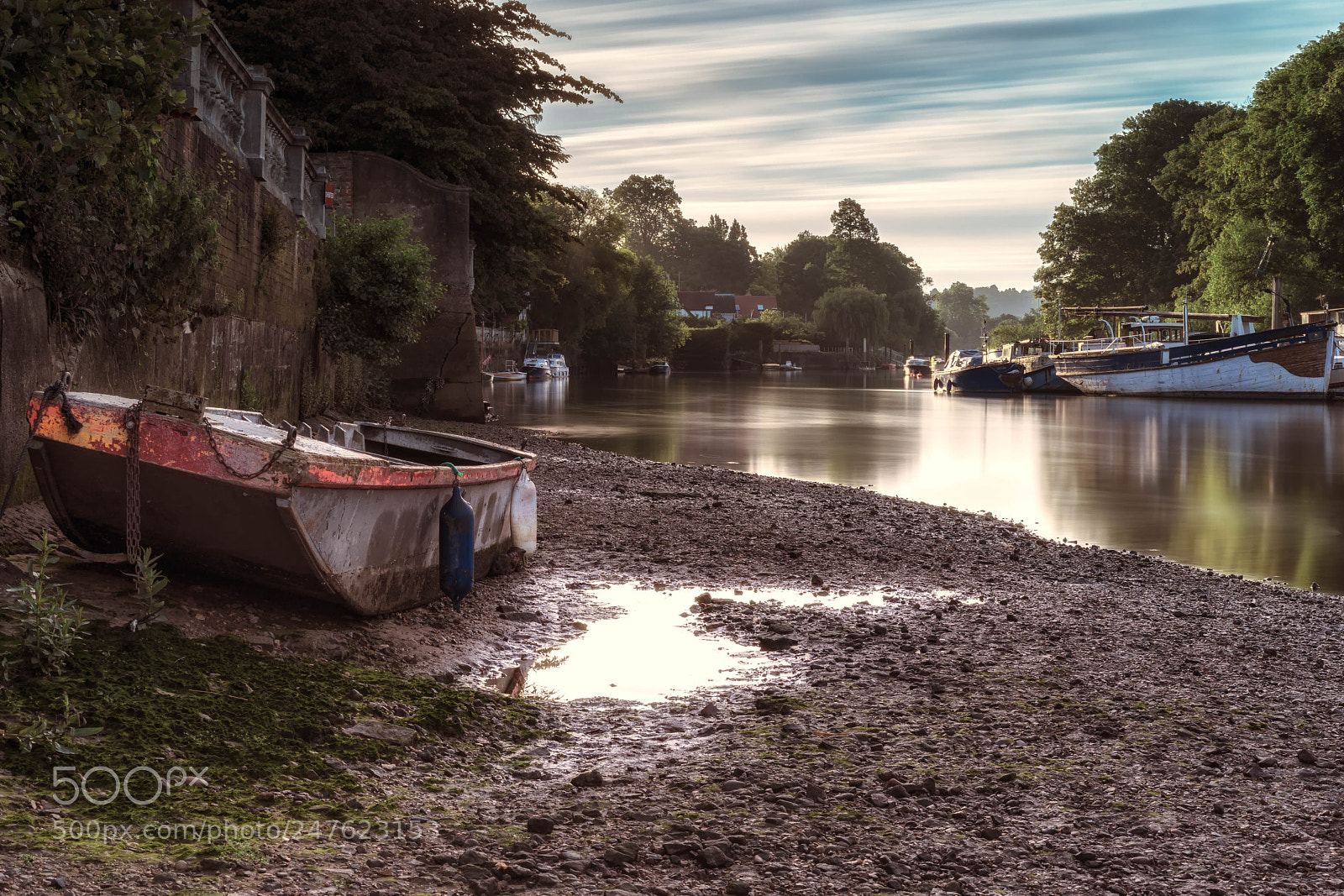 Sony a7 sample photo. Low tide at twickenham photography