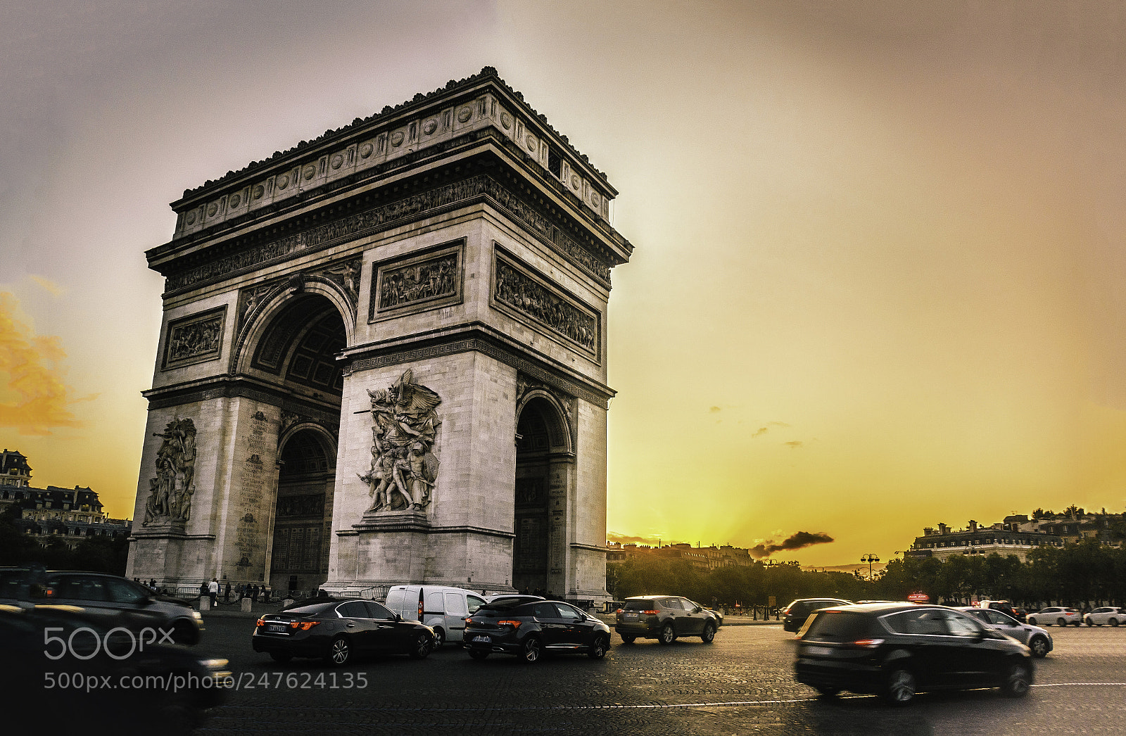 Nikon D5100 sample photo. The orange paris photography