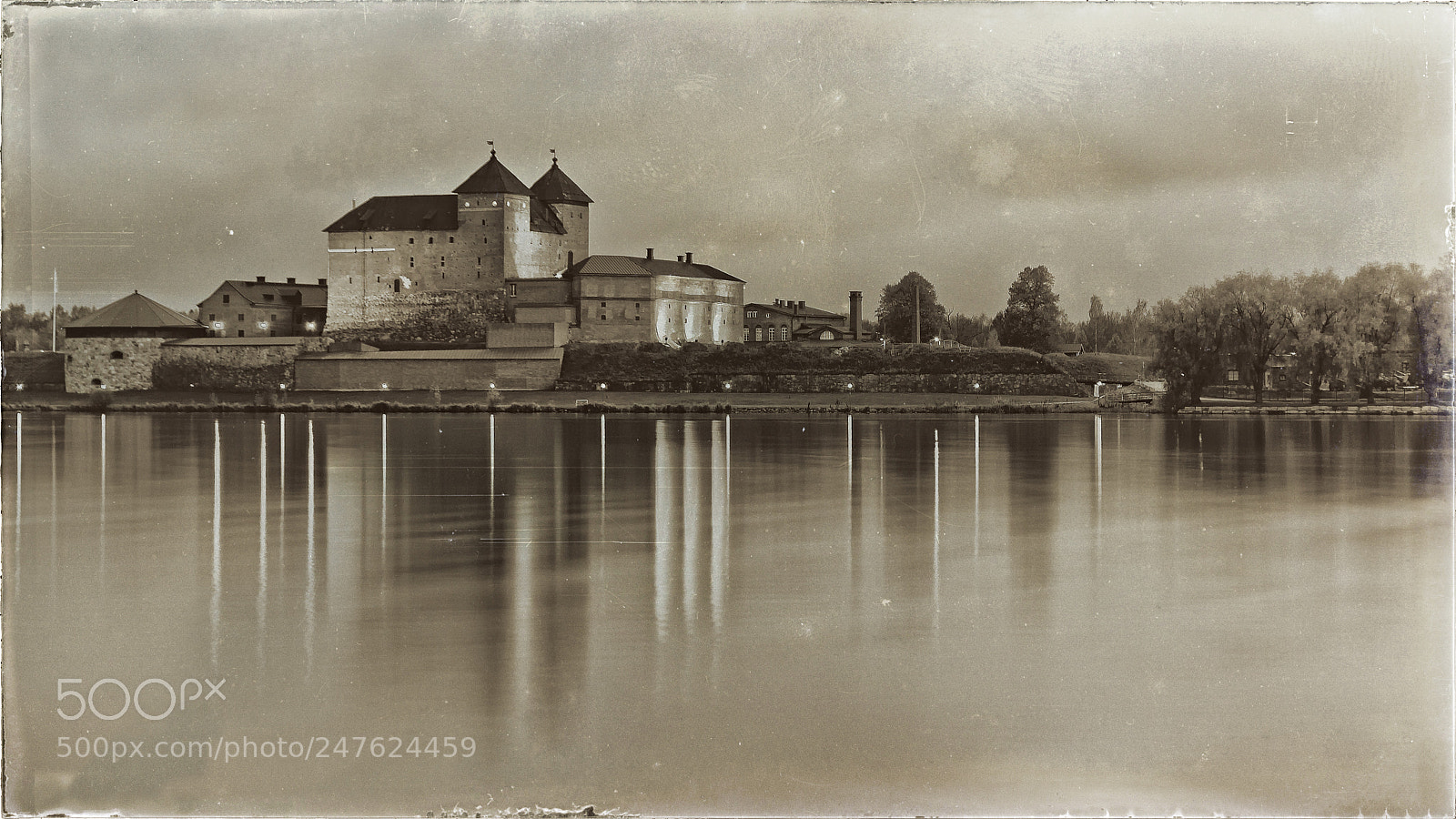 Nikon D3000 sample photo. Häme castle photography