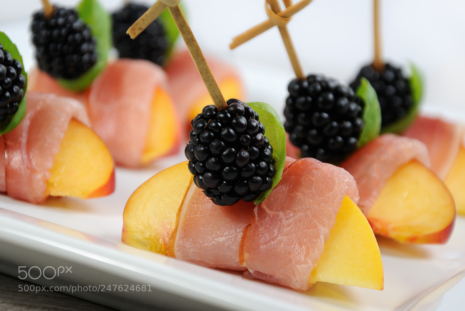 Nikon D90 sample photo. Canape of peach with photography