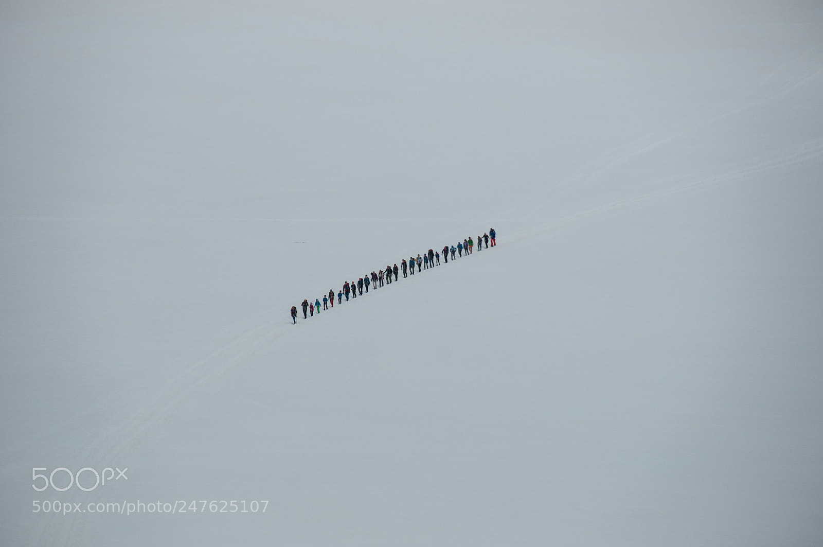 Nikon D300S sample photo. Crossing the glacier photography