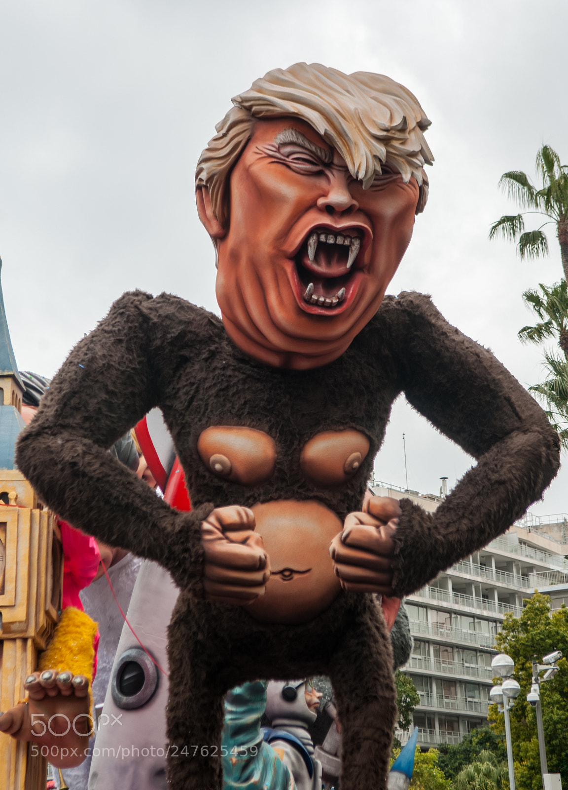Nikon D200 sample photo. Donald trump carnival of photography