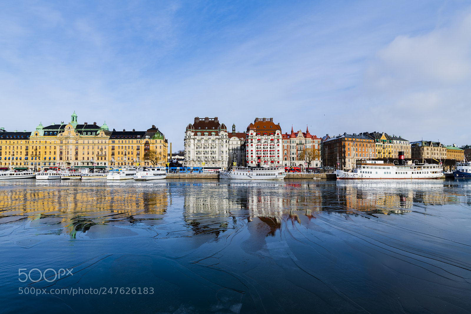 Nikon D850 sample photo. Winter in stockholm photography