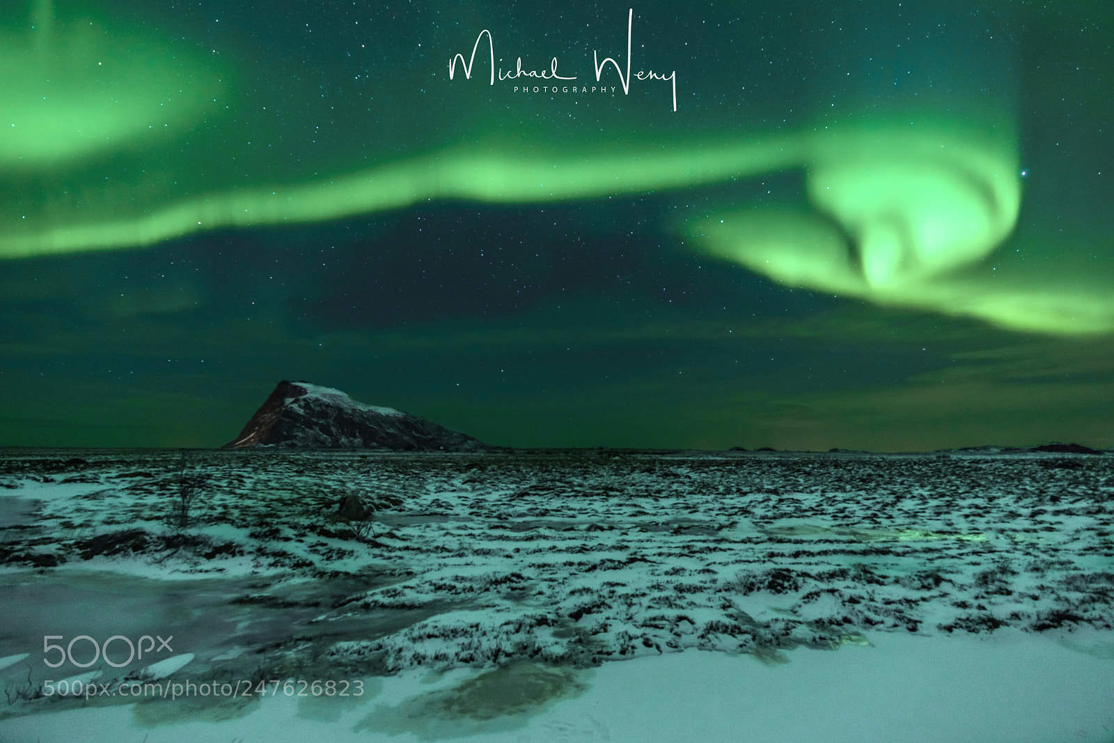Sony a7R III sample photo. Aurora borealis photography