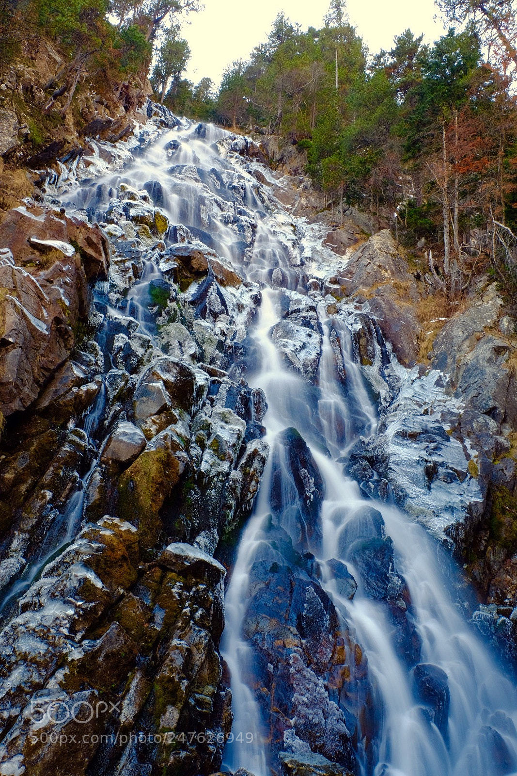 Fujifilm X-T10 sample photo. Waterfall photography