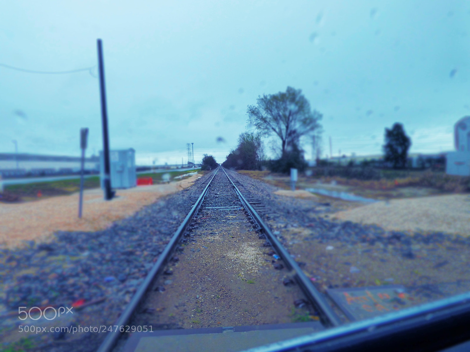 Panasonic Lumix DMC-FZ70 sample photo. Train tracks photography