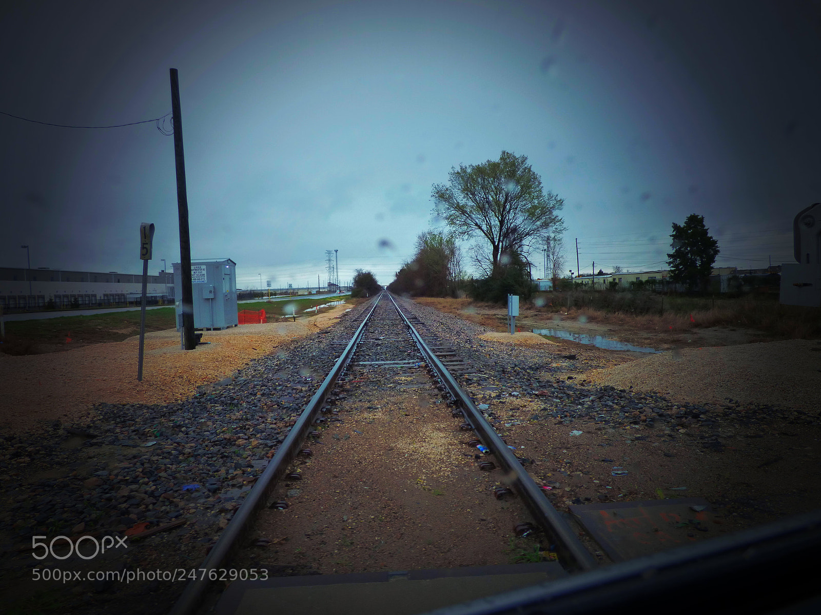 Panasonic Lumix DMC-FZ70 sample photo. Train tracks photography