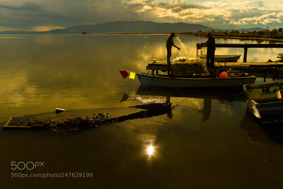 Canon EOS 7D sample photo. Fisherrmen on work at photography