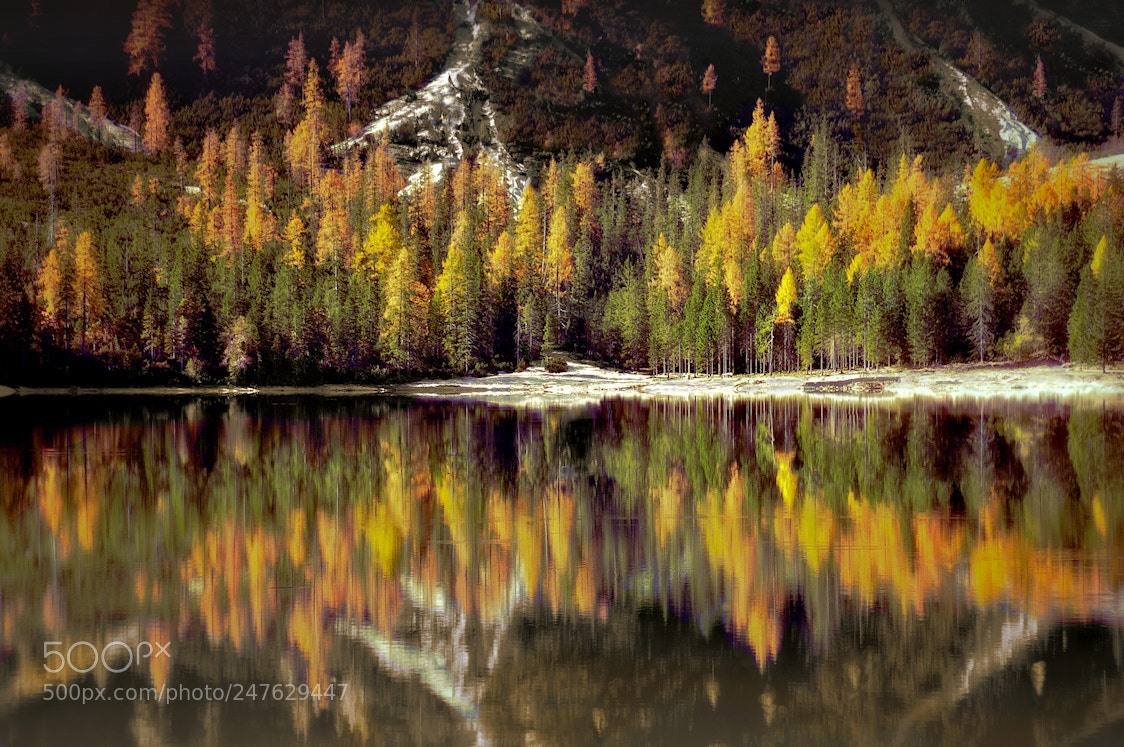 Pentax K20D sample photo. Braies photography