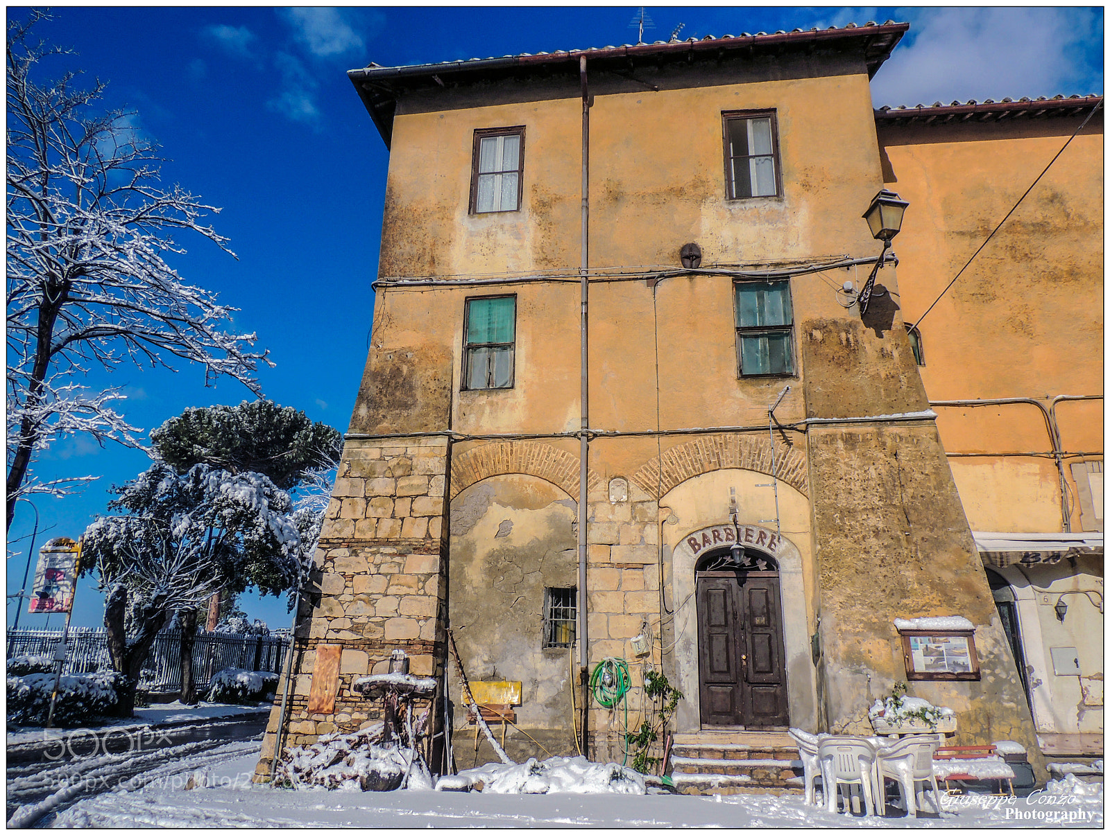 Nikon Coolpix P510 sample photo. Borgo barbiere photography