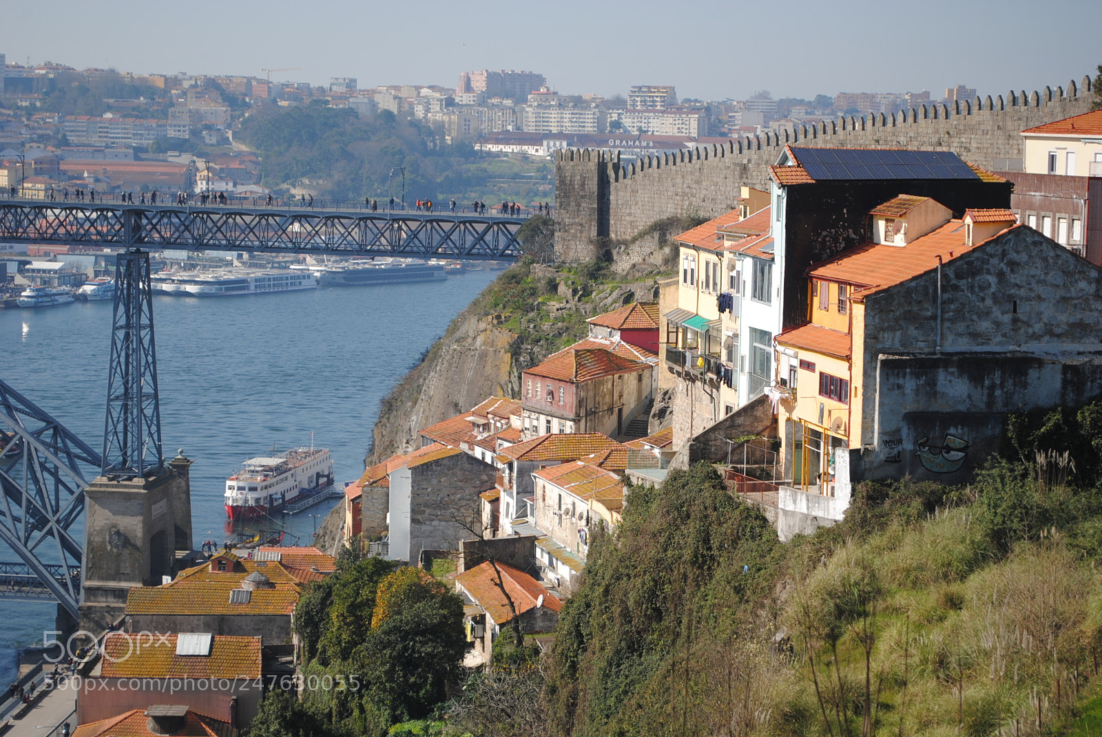 Nikon D3000 sample photo. A muralha fernandina photography