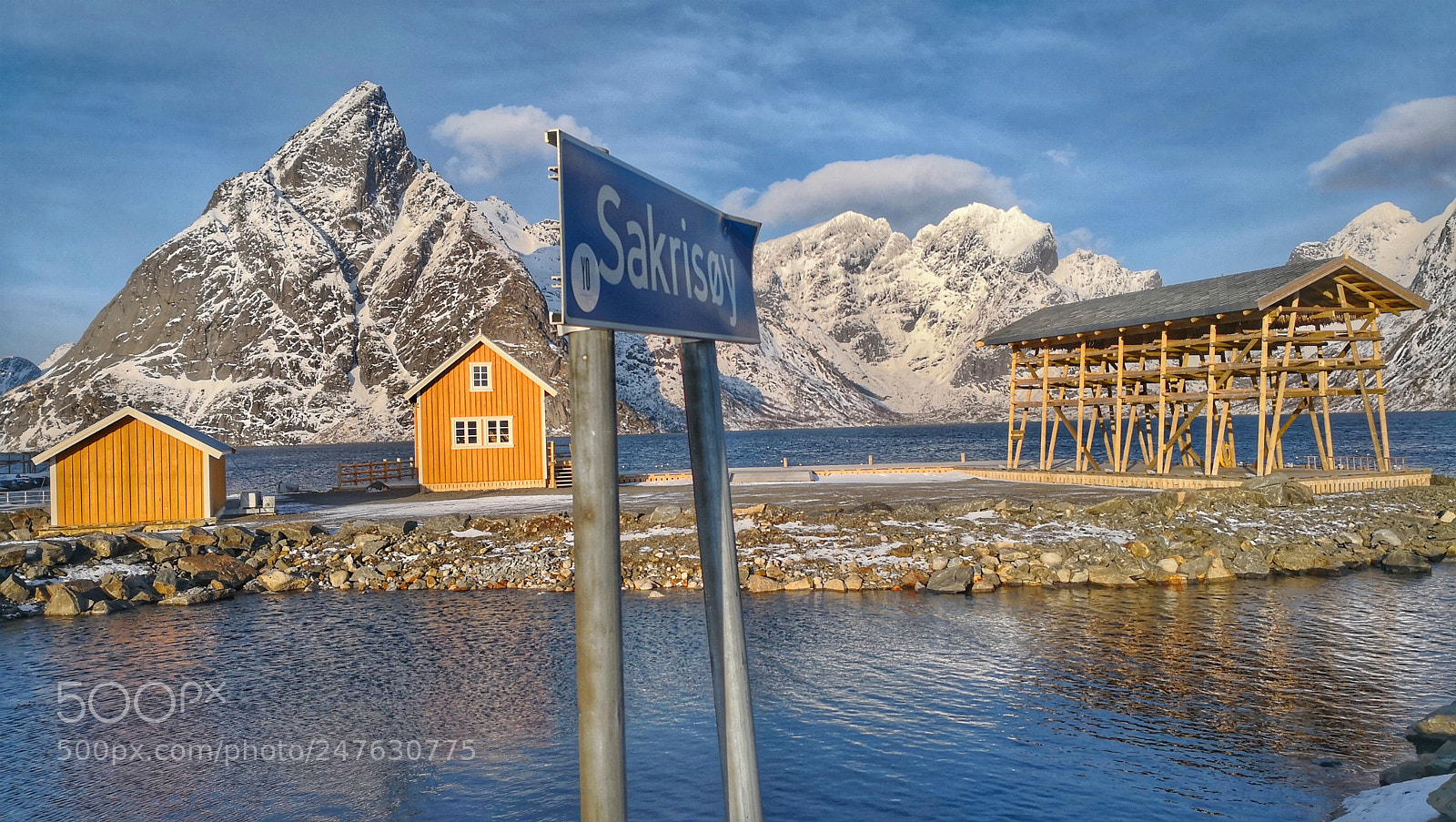 HUAWEI Mate 10 sample photo. Sakrisoy islas lofoten noruega photography