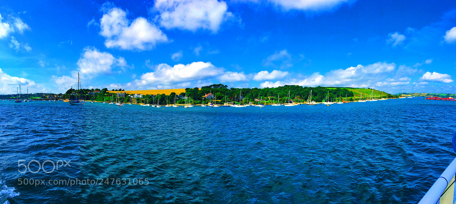 Apple iPad Pro sample photo. Falmouth boat trip photography