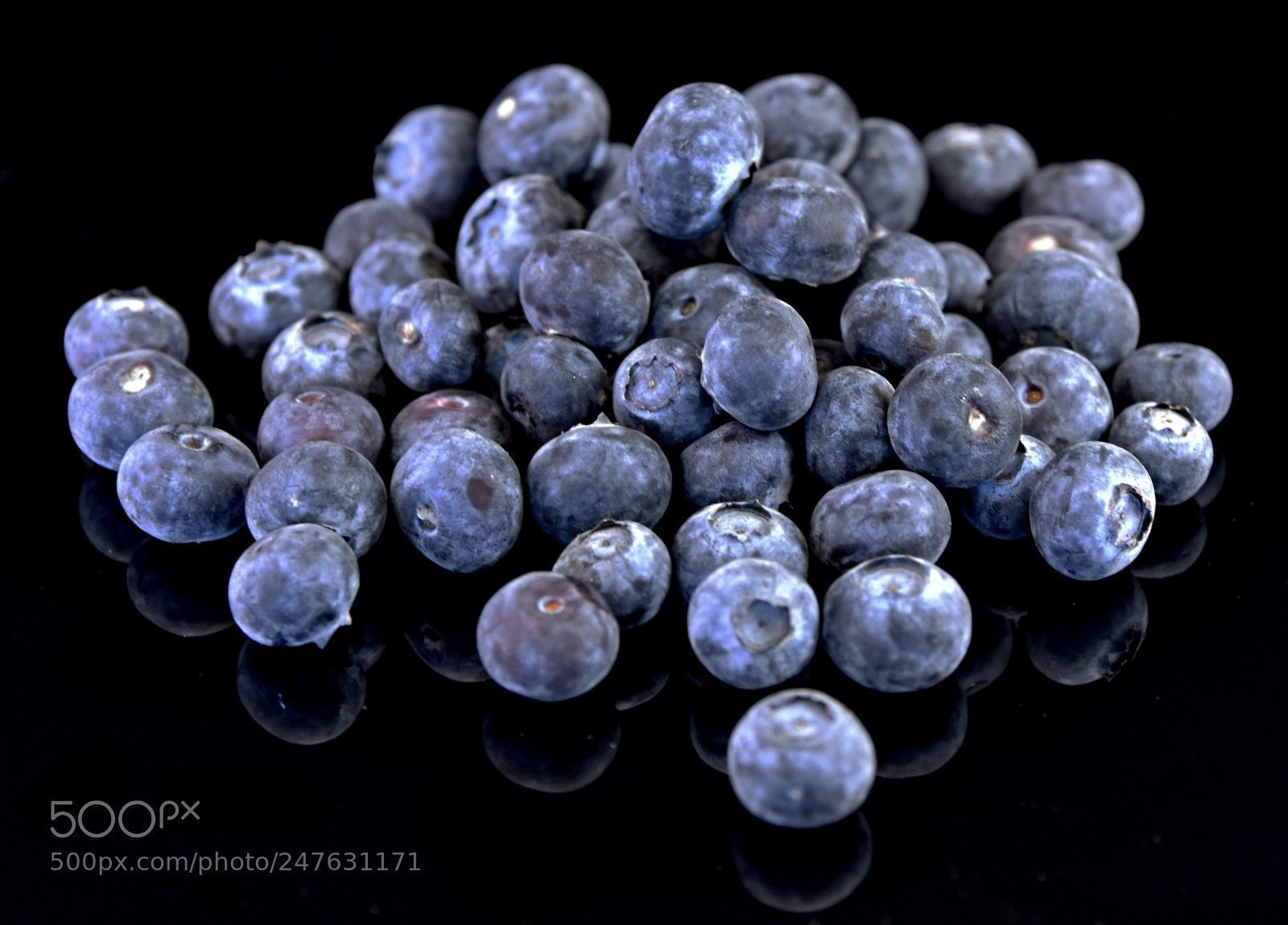 Nikon D7200 sample photo. Blueberries photography