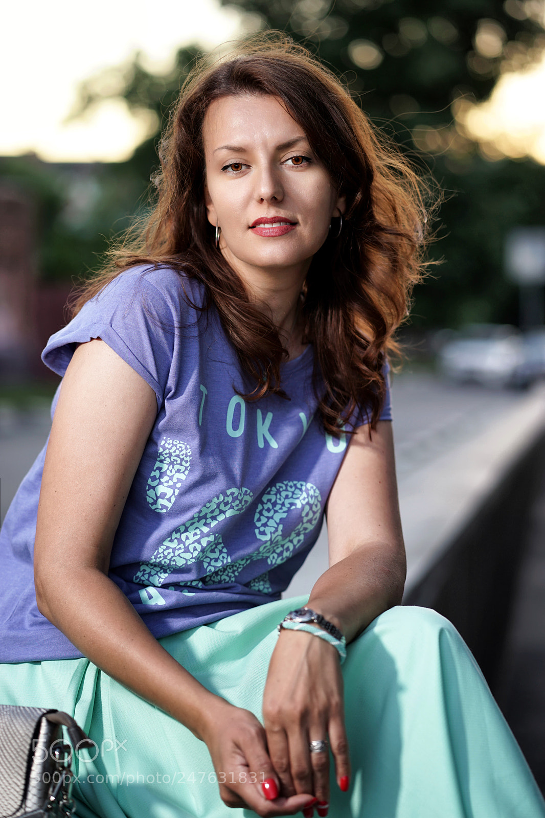 Sony a7 II sample photo. Портрет на закате photography