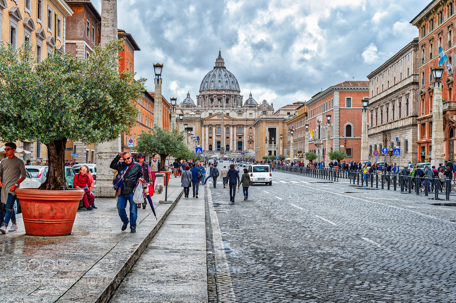 Nikon D4S sample photo. Way to st-peter roma ! photography